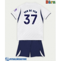 Fotballdrakt Barn Tottenham Hotspur Micky van de Ven #37 Hjemmedraktsett 2026-27 Kortermet (+ Korte bukser)